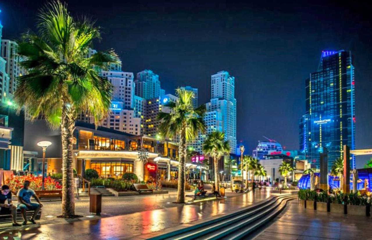 Stunning 5* 4Br-Oceanfront-Apartment Dubaj Exteriér fotografie