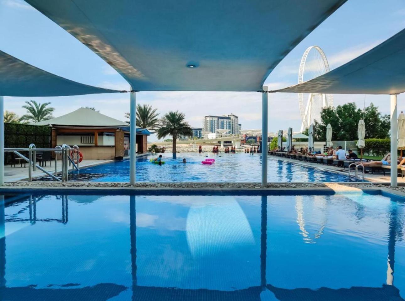 Stunning 5* 4Br-Oceanfront-Apartment Dubaj Exteriér fotografie