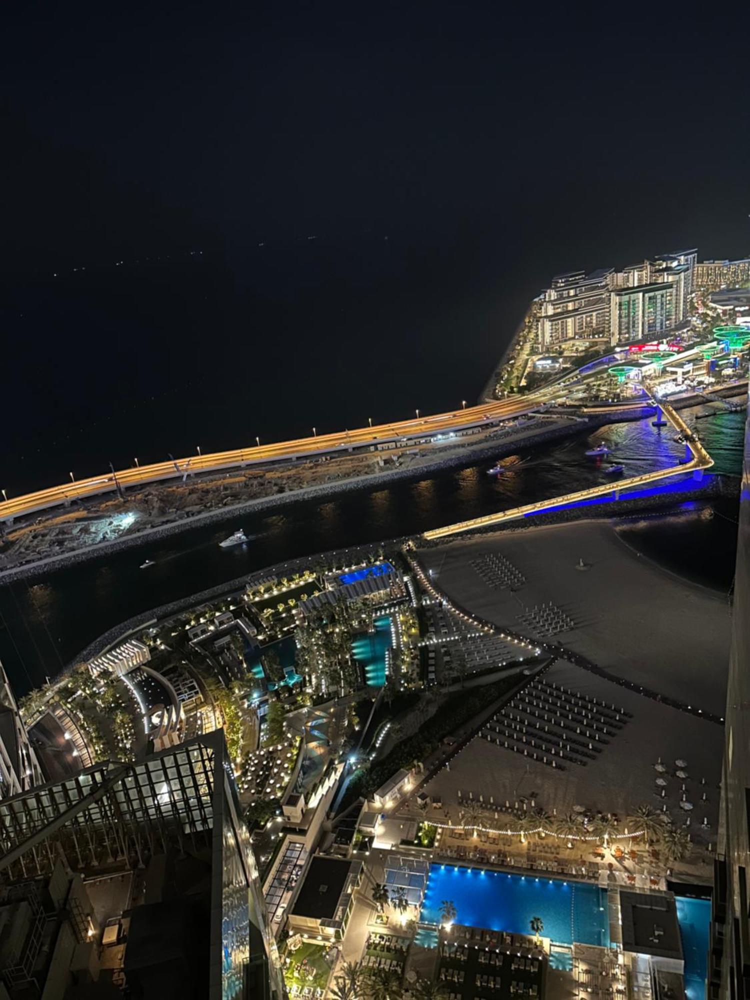 Stunning 5* 4Br-Oceanfront-Apartment Dubaj Exteriér fotografie
