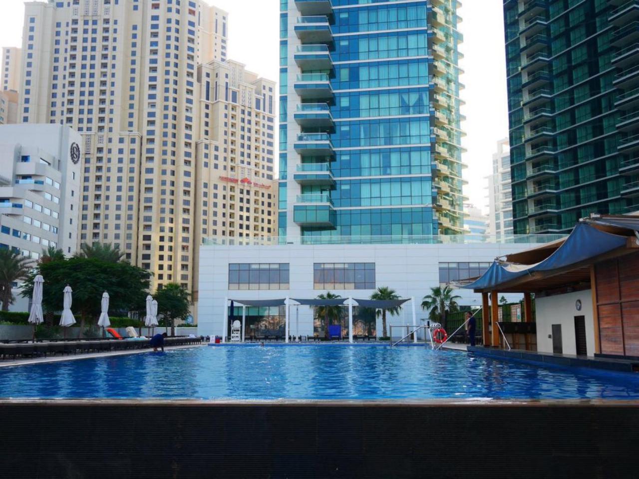Stunning 5* 4Br-Oceanfront-Apartment Dubaj Exteriér fotografie