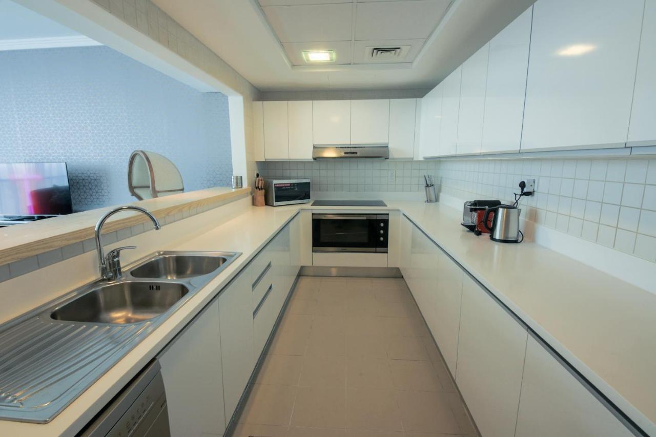 Stunning 5* 4Br-Oceanfront-Apartment Dubaj Exteriér fotografie